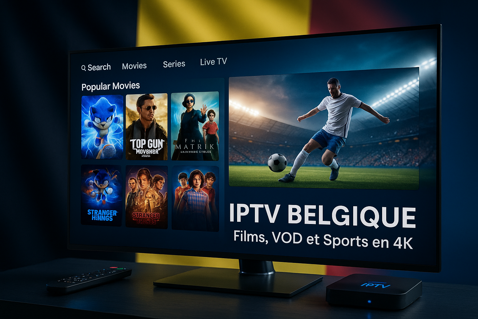 iptv belgique